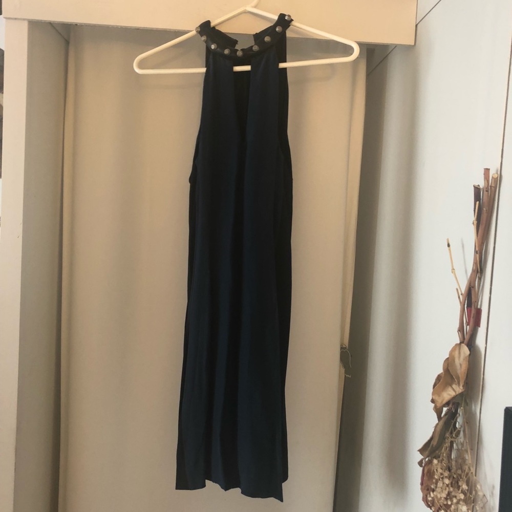 Yigal Azrouel Dress with Leather Accent
